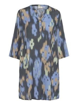 Foto van product Kaffe Tuniek 'Natalia' blauw / lichtblauw / donkergrijs / pastelgroen