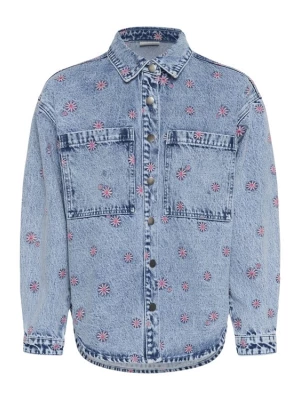 Foto van product Kaffe Tussenjas 'KABabena' blauw denim / oudroze