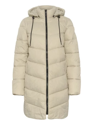 Foto van product Kaffe Wintermantel 'Susanne' beige / zwart