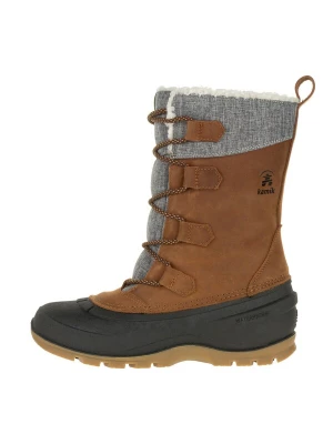 Foto van product Kamik Snowboots 'Snowgem' bruin / grijs gemêleerd / zwart