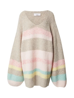 Foto van product Kamila Šikl Gebreide jurk beige / blauw / geel / rosa