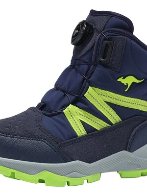 Foto van product KangaROOS Laarzen 'K-FR Riven' navy / neongroen