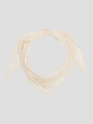 Foto van product Kanten sjaal QS crème