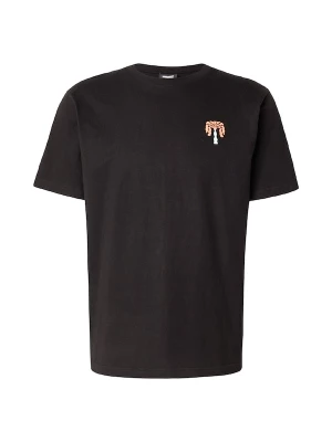 Foto van product Kaotiko Shirt 'PARADISE' hemelsblauw / lichtgeel / oranje / lichtroze / zwart