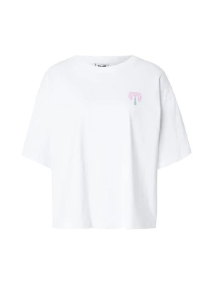 Foto van product Kaotiko Shirt 'PARADISE' lichtblauw / appel / rosa / wit