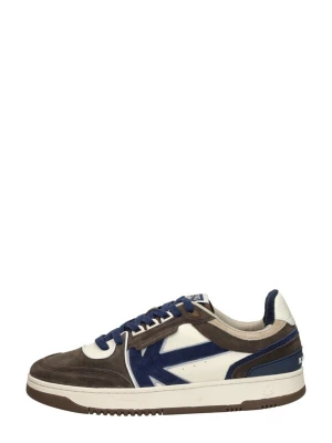 Foto van product Kaotiko Sneakers laag 'Boston Piping Suede' donkerbruin