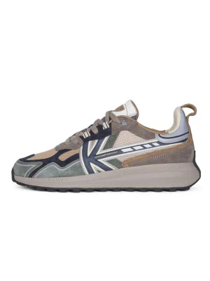 Foto van product Kaotiko Sneakers laag 'Vancouver Tech' marine / saffier / cappuccino / bruin gemêleerd