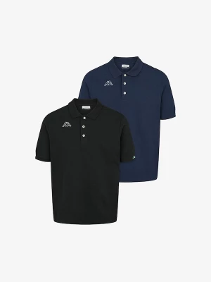 Foto van product KAPPA Shirt 'KMLogo Maltaxita' marine / zwart / wit