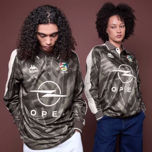 Foto van product KAPPA x SNIPES Jersey AOP bruin