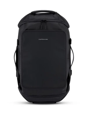 Foto van product Kapten & Son Reistas 'Lisbon Duffle Backpack Medium' zwart / wit