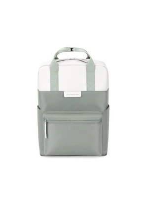 Foto van product Kapten & Son Rugzak 'Bergen Small' mintgroen / wit