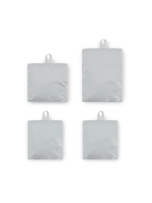Foto van product Kapten & Son Toilettas 'Packing Cubes Set Small' lichtgrijs / zwart