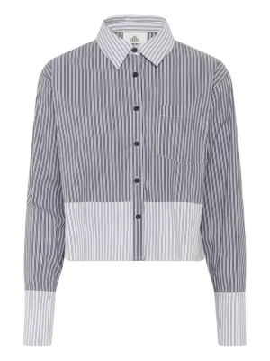 Foto van product KAREN BY SIMONSEN Blouse 'Beatrice' donkergrijs / wit