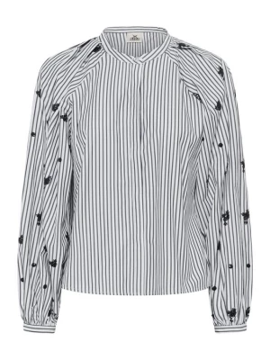 Foto van product KAREN BY SIMONSEN Blouse ' KBEgoni' navy / wit