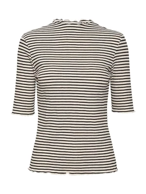 Foto van product KAREN BY SIMONSEN Shirt 'Candace' zwart / wit