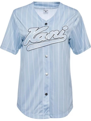 Foto van product Karl Kani Blouse 'Varsity' blauw / zwart / wit