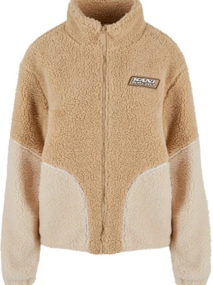 Foto van product Karl Kani Fleece jas beige / ecru / sand
