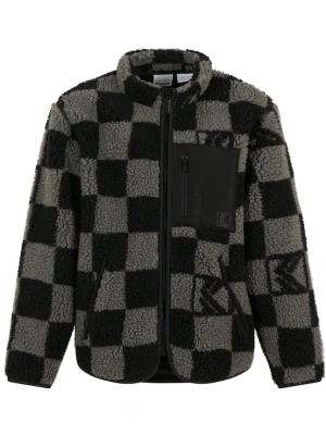 Foto van product Karl Kani Fleece jas grafiet / zwart