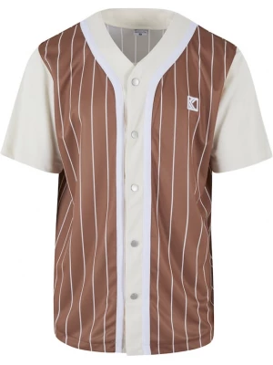 Foto van product Karl Kani Overhemd beige / bruin / wit