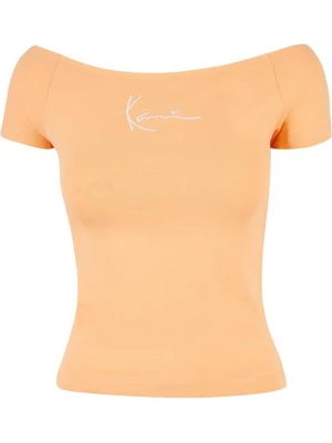 Foto van product Karl Kani Shirt abrikoos / wit