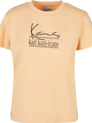 Foto van product Karl Kani Shirt abrikoos / zwart