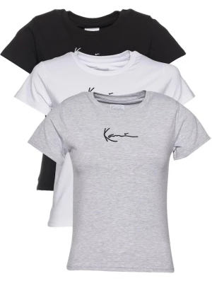 Foto van product Karl Kani Shirt grijs gemêleerd / zwart / wit