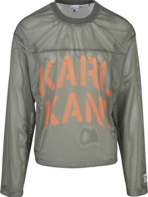 Foto van product Karl Kani Shirt olijfgroen / oranje