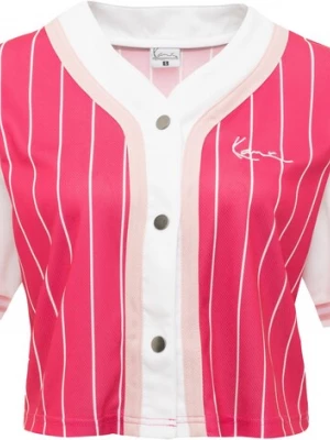Foto van product Karl Kani Shirt pink / rosa / wit