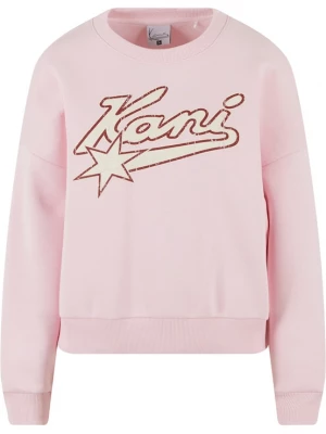 Foto van product Karl Kani Sweatshirt 'Varsity Star' crème / rosa / rood