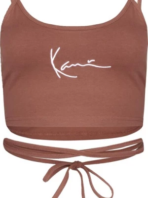Foto van product Karl Kani Top roestbruin / wit