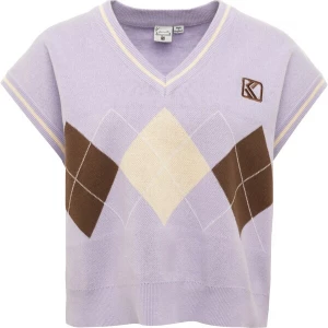 Foto van product Karl Kani Trui champagne / chocoladebruin / mauve
