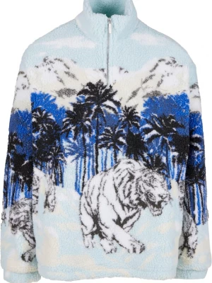Foto van product Karl Kani Trui 'Ice Tiger' blauw / grijs / zwart / wit