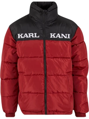 Foto van product Karl Kani Winterjas 'Essential' donkerrood / zwart / wit