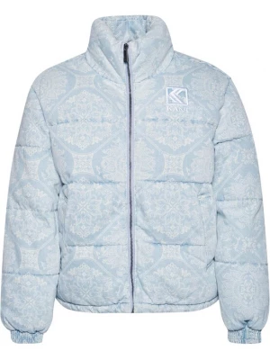Foto van product Karl Kani Winterjas 'KW233-025-1' lichtblauw / wit