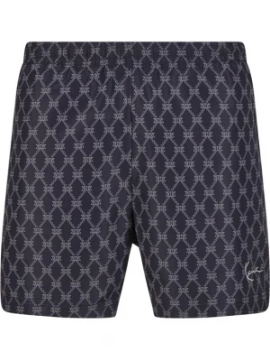 Foto van product Karl Kani Zwemshorts 'KM251-041-1 Signature Monogram Aop' nachtblauw / wit