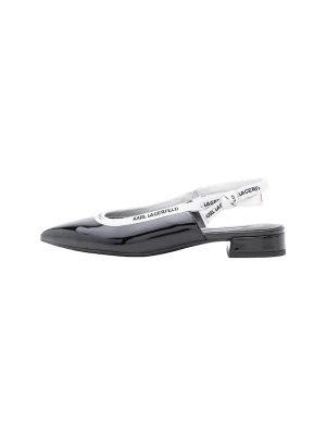 Foto van product Karl Lagerfeld Ballerina met riempjes zwart