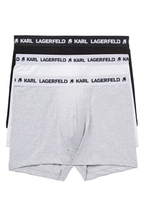 Foto van product Karl Lagerfeld Boxershorts grijs / zwart / wit