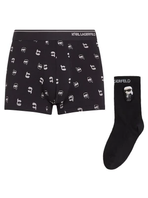 Foto van product Karl Lagerfeld Boxershorts zwart / wit