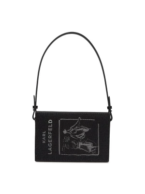 Foto van product Karl Lagerfeld Clutch 'K / Soiree' zwart / wit