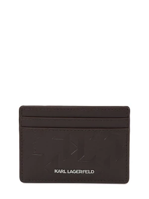Foto van product Karl Lagerfeld Etui donkerbruin / wit