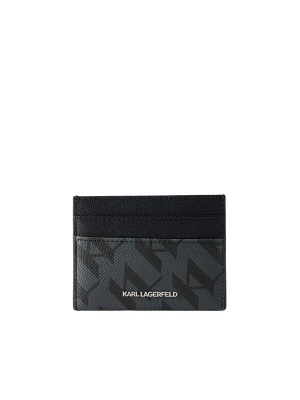 Foto van product Karl Lagerfeld Etui 'K / IKON' donkergrijs / zwart