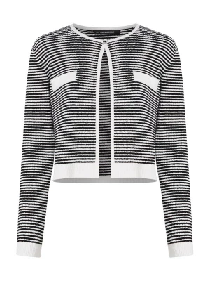 Foto van product Karl Lagerfeld Gebreid vest 'Ikon' zwart / wit