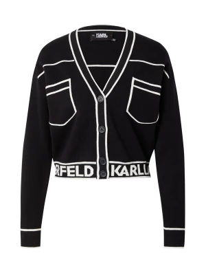 Foto van product Karl Lagerfeld Gebreid vest zwart / wit