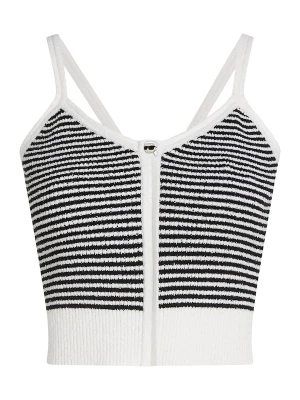 Foto van product Karl Lagerfeld Gebreide top zwart / wit