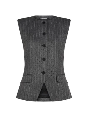 Foto van product Karl Lagerfeld Gilet grijs / wit