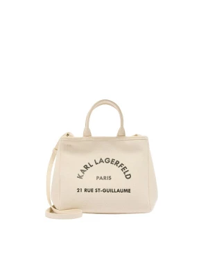 Foto van product Karl Lagerfeld Handtas antraciet / zwart / wolwit