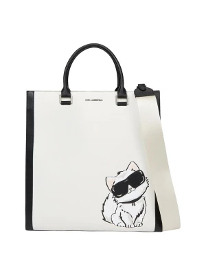 Foto van product Karl Lagerfeld Handtas 'Ikon Choupette' zwart / wit