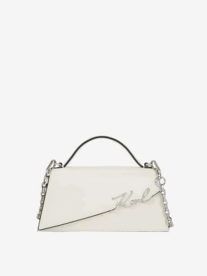 Foto van product Karl Lagerfeld Handtas 'Karl Lagerfeld Sac Bandoulière Essentials Blanc' wit