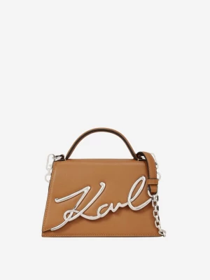 Foto van product Karl Lagerfeld Handtas 'Karl Lagerfeld Sac Bandoulière Essentials Marron' bruin