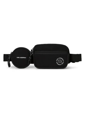 Foto van product Karl Lagerfeld Heuptas 'Ikon' zwart / wit